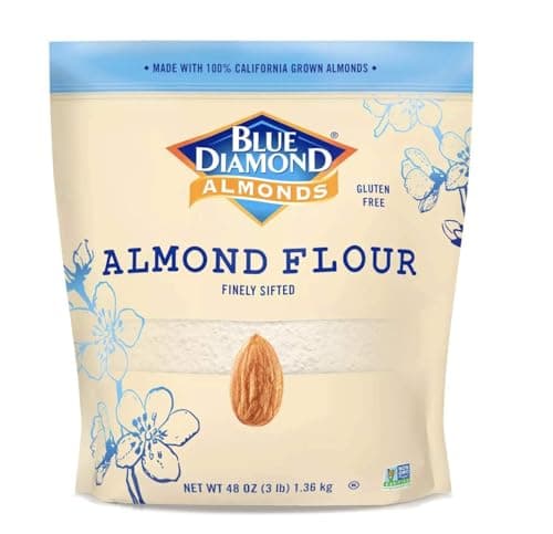 Blue Diamond Almonds Almond Flour, Gluten Free, Blanched, Finely Sifted, 48 oz image