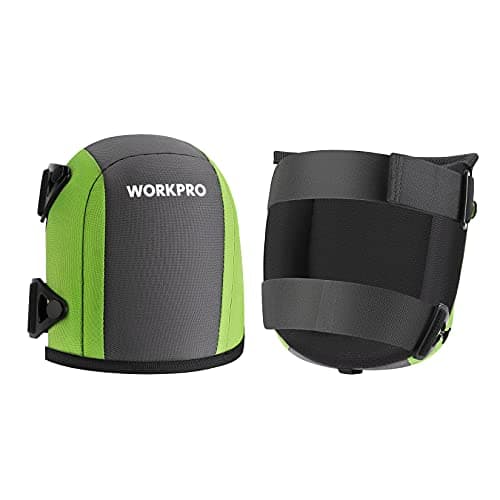 WORKPRO Garden Knee Pads For Unisex-Adult, Flooring Kneepads with Foam Padding, Comfortable Kneeling Cushion for Gardening, House Cleaning, Construction Work, 7.87"*6.75"*3" image