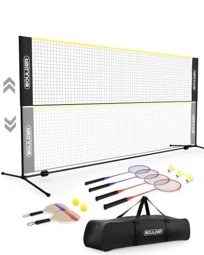 Boulder Sports All-in-One Pickleball & Badminton Set image