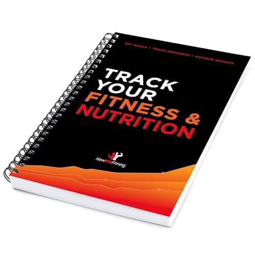 NewMe Fitness Journal for Women/Men, Food & Workout Journal, Planner Log book to Track Weight Loss, Muscle Gain, Gym Bodybuilding Progress, Daily Personal Health Tracker - 1 Pack (Fitness & Nutrition) image