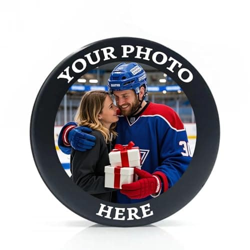Custom Hockey Pucks Personalized Photo Logo Hockey Pucks image