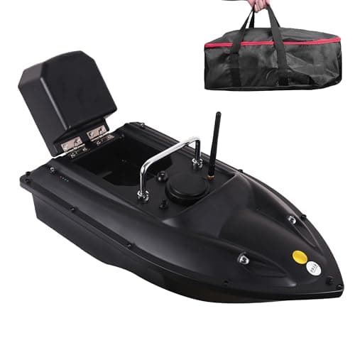 CRESEAPRODUCTS Cresea Products Remote Control Sending Hook Rc Bait Drop Boat for Carp Fishing, 2.5kg Load, 500 Meters Distance with Cruise Control image