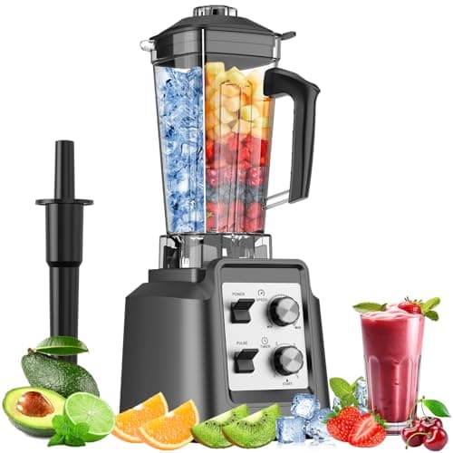 PSIIDAN Blenders for Kitchen, Smoothie Maker, Blender for Smoothies, 68 oz.Pitcher, 1800 Peak Watts, Professional Blender for Ice Crush, Frozen Drinks image