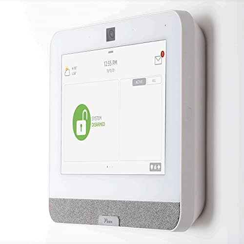 Qolsys IQ Panel 4: Wireless Smart Home Security System Alarm Panel for House Protection and Home Automation. image