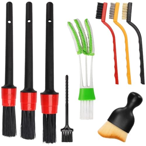 Auto Car Detailing Brush Set Car Interior Cleaning Kit image