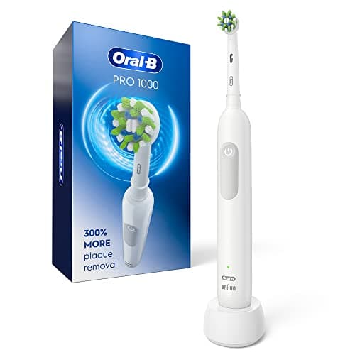 Oral-B Pro 1000 Rechargeable Electric Toothbrush, White image