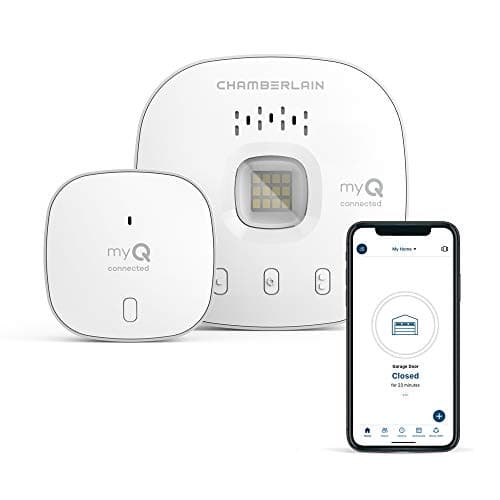 CHAMBERLAIN Smart Garage Control - Wireless Garage Hub and Sensor with Wifi & Bluetooth image