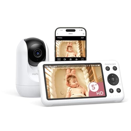 Momcozy Smart WiFi Baby Monitor with Camera and Audio image