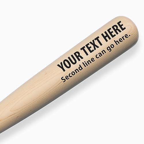 Custom Engraved Baseball Bat image
