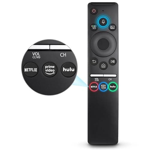 Replacement Voice Remote for Samsung-TV-Remote Control Compatible for All Samsung with Voice Function Smart Curved Frame QLED LED LCD 8K 4K TVs image