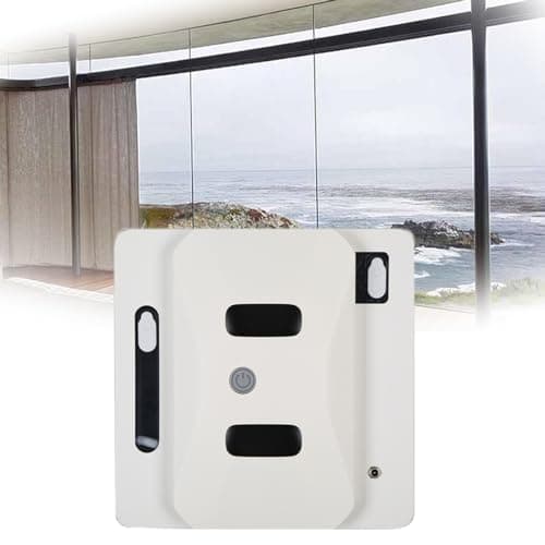 GERRIT Dual Water Jet Window Cleaning Robot, AI Intelligent Path Planning, 2800Pa Strong Suction Window Cleaning Robot, Edge Detection Technology, Anti-Fall Protection, Ultra-Thin Body image
