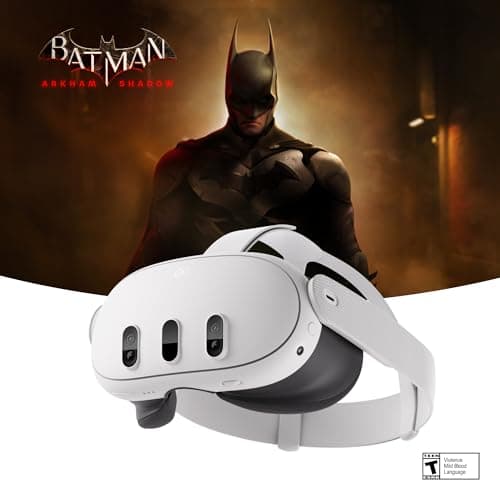 Meta Quest 3 512GB — Ultimate Mixed Reality Experiences — Get Batman: Arkham Shadow and a 3-Month Trial of Meta Quest+ Included image