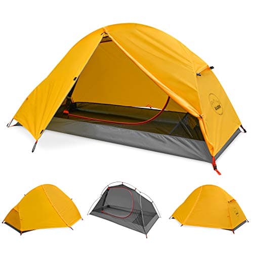 KAZOO Waterproof Backpacking Tent Ultralight 1 Person Lightweight Camping Tents image
