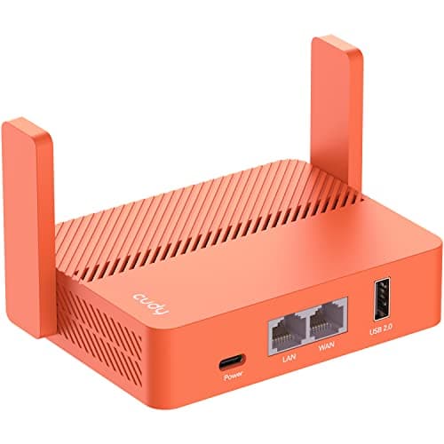 Cudy AC1200 Pocket-Sized Wi-Fi Travel Router, Extender/Repeater for Hotel&Public Network, WISP, VPN Client and Server, USB,TR1200 image