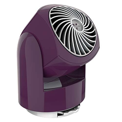 Vornado Flippi V6 Compact Air Circulator Fan, Quiet Portable Travel Fan for Desk or Bedroom, Adjustable Head, 2 Speeds, Plum image