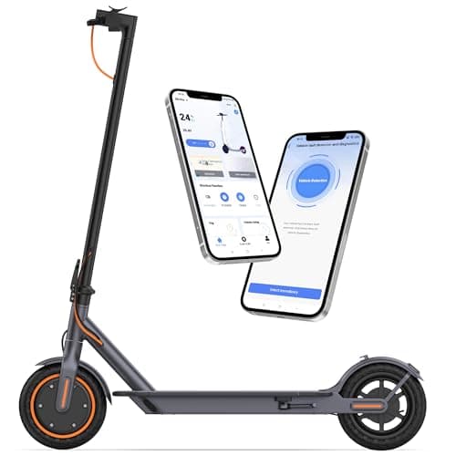 VOLPAM Electric Scooter, Powerful 350W-500W Motor, 21Miles Long Range, Top Speed 19/21 MPH, 8.5" /10''Solid Tires, Cruise Control, E Scooter for Adults (350W-21Miles) image