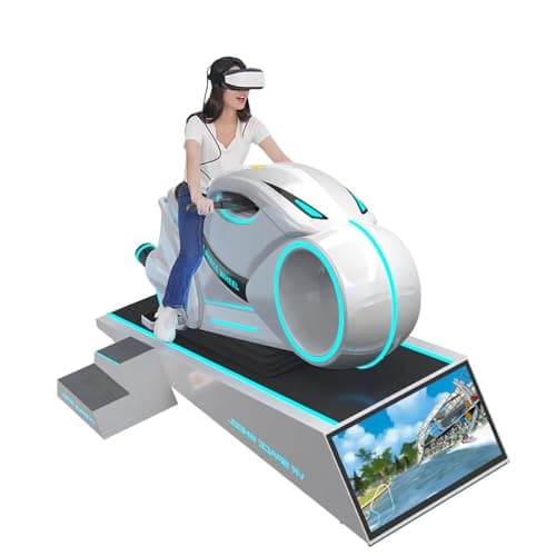Virtual Reality Simulator Vr Racing Game Machine Amusement Park 9D Car Ride Simulator image