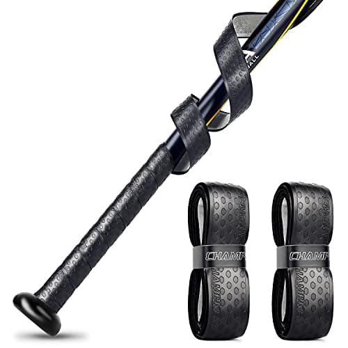 CHAMPKEY PRO 40" Bat Grip Tapes 2 Pack | All-Weather Performance Bat Tapes | Precut and Full Adhesive Back Baseball Grip Tapes image
