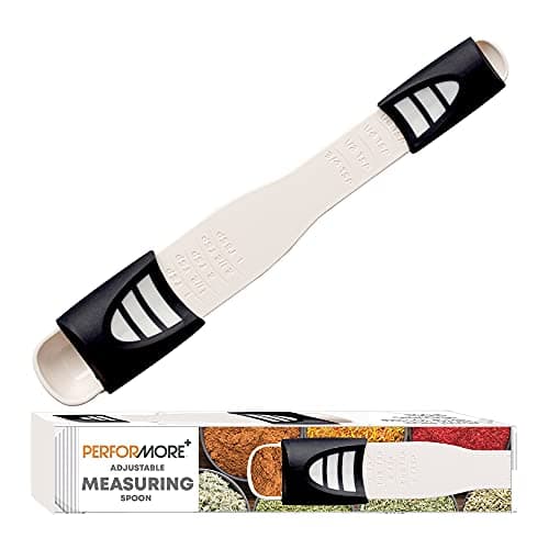 Performore Adjustable Measuring Spoon with Double End Adjustable Scale image