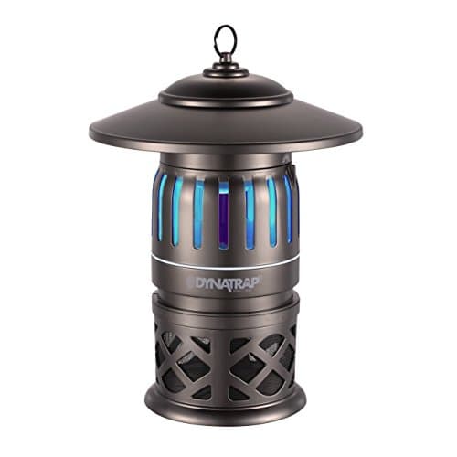 DynaTrap DT1050-TUNSR 1/2 Acre Mosquito & flying Insect Trap – Kills Mosquitoes, Flies, Wasps, Gnats, & Other Flying Insects - Bug Zapper Alternative - Tungsten image