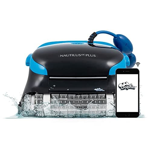 Dolphin Nautilus CC Plus Wi-Fi Automatic Robotic Pool Vacuum Cleaner, Always Cleaning, Never Charging image