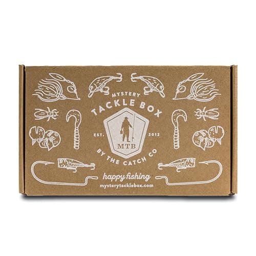 Catch Co Mystery Tackle Box Freshwater Largemouth and Smallmouth Bass Lures Fishing Kit image