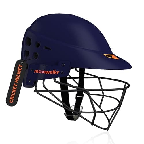 moonwalkr Cricket Helmet Mind 2.0 Cricket Guard for Unisex Head Size (60-63) CM image