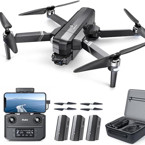 Ruko F11GIM2 Drones with Gimbal+EIS 4K Camera for Adults, 96 Min Long Flight Time16404ft Long Range FPV image