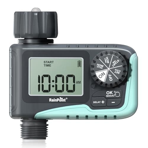 RAINPOINT Sprinkler Timer, Programmable Water Timer for Garden Hose image