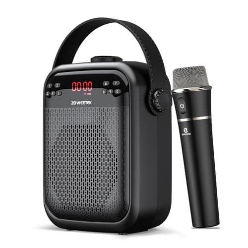 ZOWEETEK Voice Amplifier with Wireless Microphone Handheld image