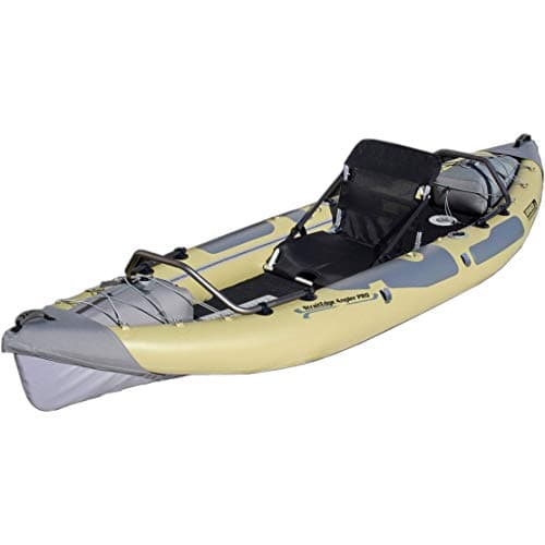 Advanced Elements Straitedge Angler Pro Inflatable Kayak - Fishing Kayak with Carry Bag - 10' 6" - 42 lbs - Khaki image
