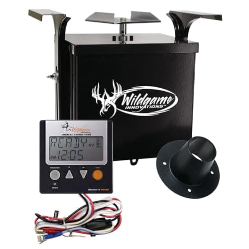 WILDGAME INNOVATIONS Trophy Hunter 6V Digital Feeder Kit , Weather-Resistant Durable Easy-to-Use Digital Power Control Unit for Hunting Game Feeder image
