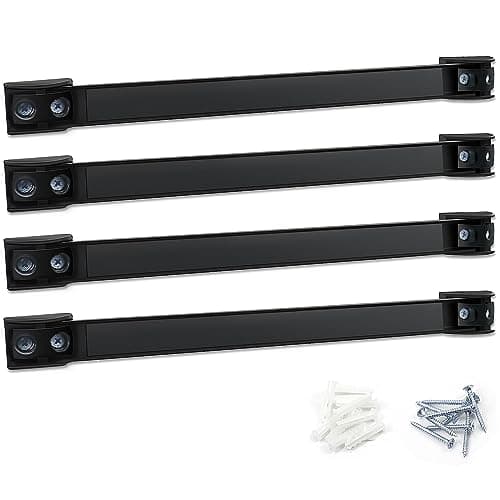 DGSL Magnetic Tool Holder Strip 4 Pack, Heavy Duty Tool Organizer Magnetic Strip, Tool Magnet Bar For Garage Tool Organization 12 In image