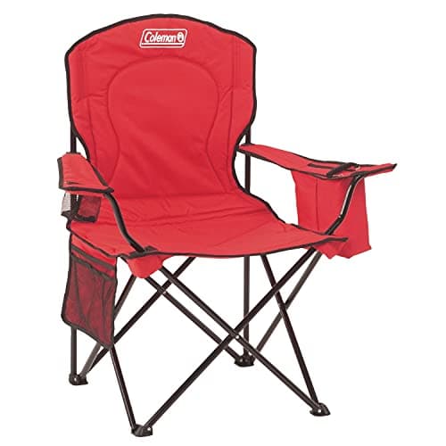 Coleman Portable Camping Chair with 4-Can Cooler image