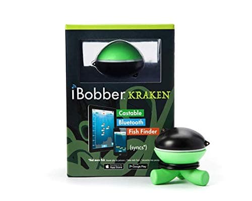 ReelSonar iBobber Wireless Bluetooth Smart Fish Finder iOS Android Devices, Black/Green image
