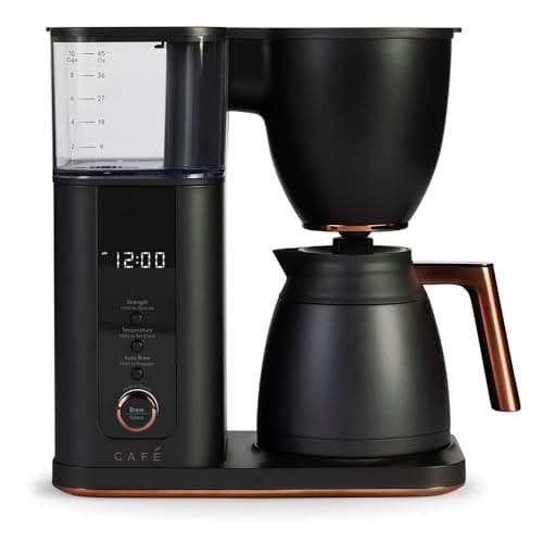 Café Specialty Drip Coffee Maker | 10-Cup Insulated Thermal Carafe | WiFi Enabled Voice-to-Brew Technology | Smart Home Kitchen Essentials | SCA Certified, Barista-Quality Brew | Matte Black image