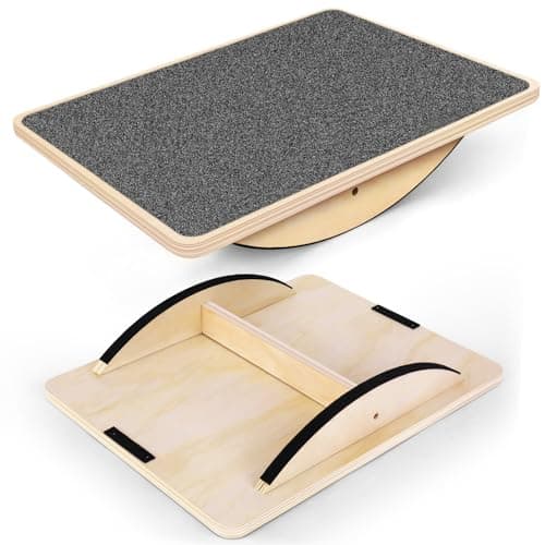 Balance Board Professional Wobble Board for Adults Anti-Slip 350LBS image