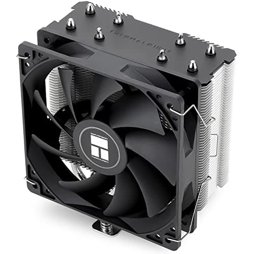 Thermalright Assassin X120 Refined SE CPU Air Cooler, 4 Heat Pipes, TL-C12C PWM Fan, Aluminium Heatsink Cover, AGHP Technology, for AMD AM4/AM5/Intel LGA 1150/1151/1155/1200/1700/1851(AX120 R SE) image