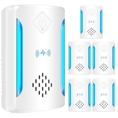 BOZFLY 6 Packs Ultrasonic Pest & Insect Repeller image