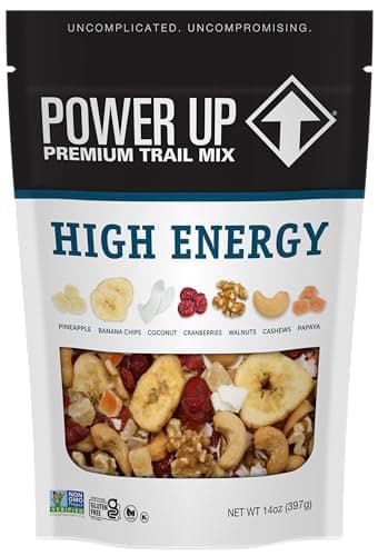 Power Up Premium Trail Mix - High Energy Trail Mix 14oz, Gluten Free, Vegan, Non-GMO image