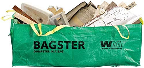 Bagster 3CUYD Dumpster in a Bag Holds up to 3,300 lb, 1 Bag, Green image