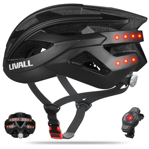 LIVALL BH60SE Neo Bluetooth Bike Helmet with Speakers & Built-in Microphone, Fall Detection, Mountain Bike Helmet with Turn Signals & Brake Warning Light, MTB&Road Bike Helmet for Adults Men Women image