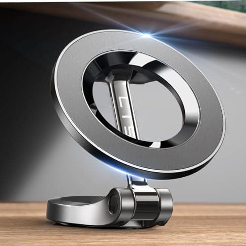 LISEN for MagSafe Car Mount, Ultra Magnetic 360 Degree Rotation Dashboard Car Phone Holder, Car Accessories for iPhone, Gifts for Men Women Him Her, Fit for iPhone 16e 16 Pro/Pro Max 15 14 13 12 image