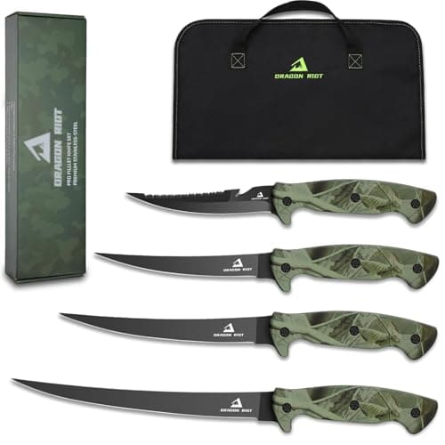 DRAGON RIOT Fish Fillet Boning Knife Set image
