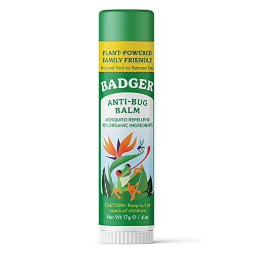 Badger Bug Repellent Stick, All Natural Mosquito Repellent with Citronella, Pleasant Smelling Insect Repellent Travel Size for Kids and Adults, 0.6 oz image