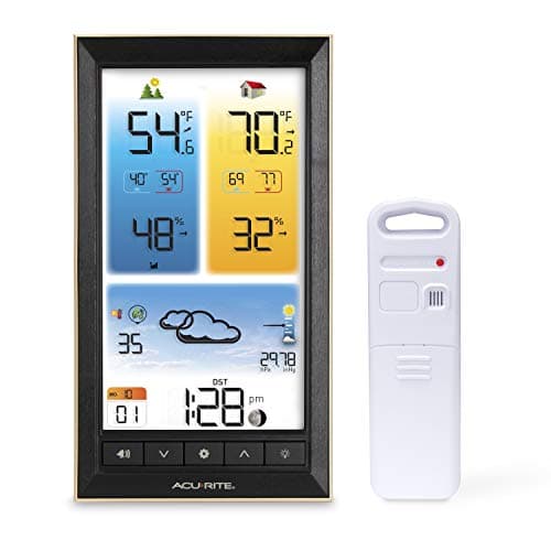 AcuRite Home Weather Station with Vertical Full-Color Display image