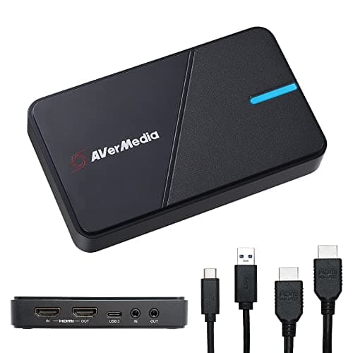 AVerMedia 4K Capture Card for Streaming, 1440p120 Video Capture Device for PS5/Pro, Xbox Series X/S, Nintendo Switch, PC, compatible with Twitch, OBS, Windows, Mac - GC551G2 Live Gamer Extreme 3 image