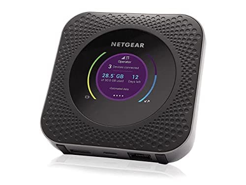 NETGEAR Nighthawk M1 4G LTE WiFi Mobile Hotspot (MR1100-100NAS) – Up to 1Gbps Speed, Works Best with AT&T and T-Mobile, Connects Up to 20 Devices, Secure Wireless Network Anywhere image