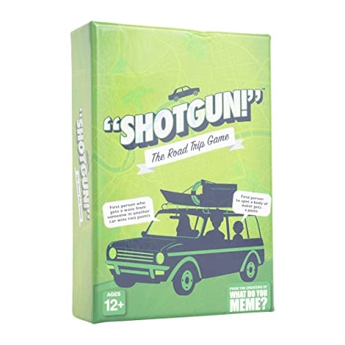 WHAT DO YOU MEME? Shotgun! - The Road Trip Car Game for Families, Travel Games and Road Trip Activities for Kids by Relatable image