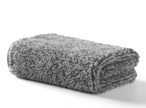 newdou (5 Pieces) Bamboo Charcoal Ultra-fine Fiber dishwashing Towel, Absorbent and Non Greasy, Double-Sided Design Kitchen Cleaning Cloth, Suitable for dishwashing and Daily Cleaning (odorless) image